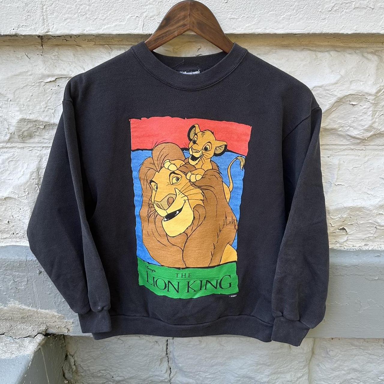 Vintage lion shop king sweatshirt