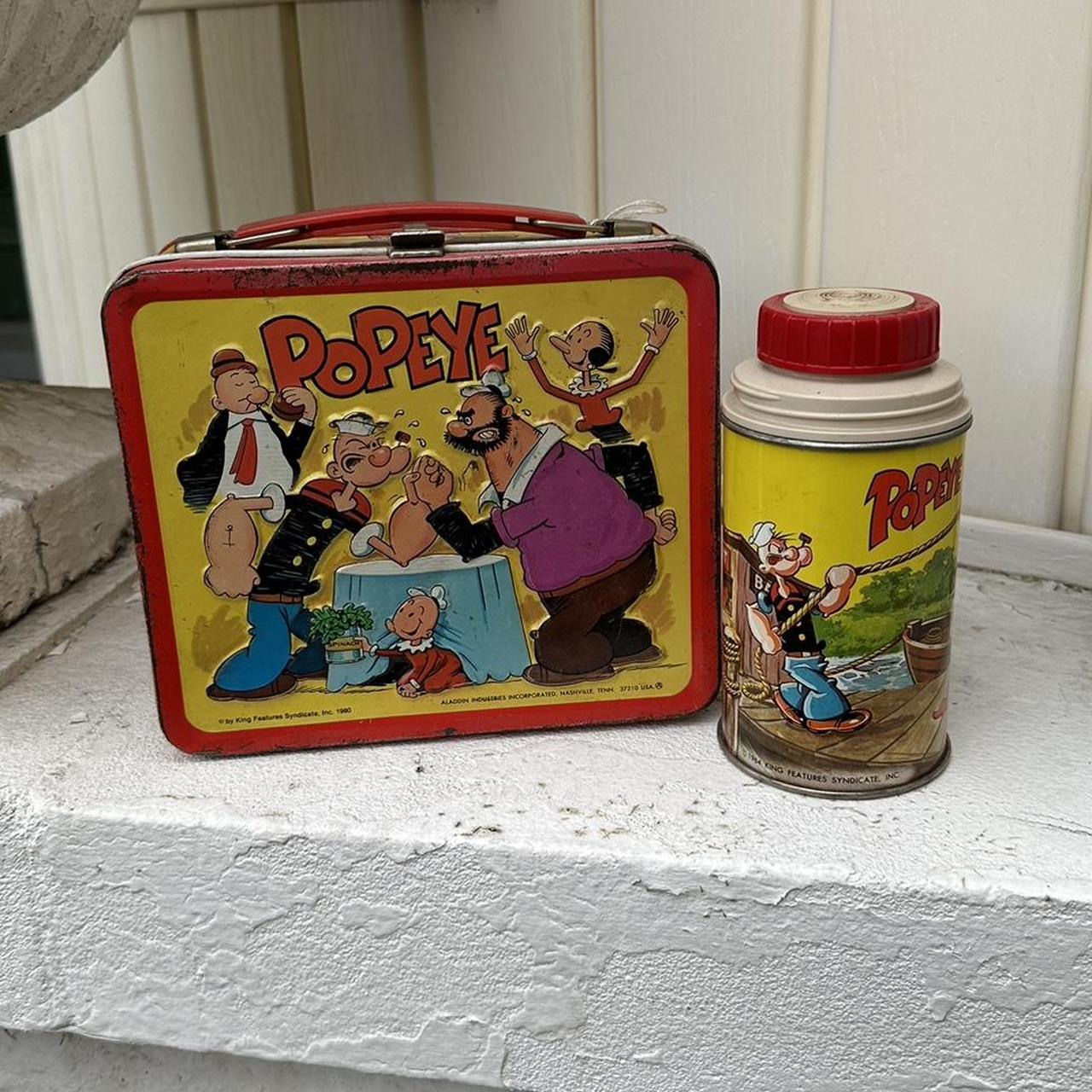 Fall Guy Vintage Lunchbox with Thermos