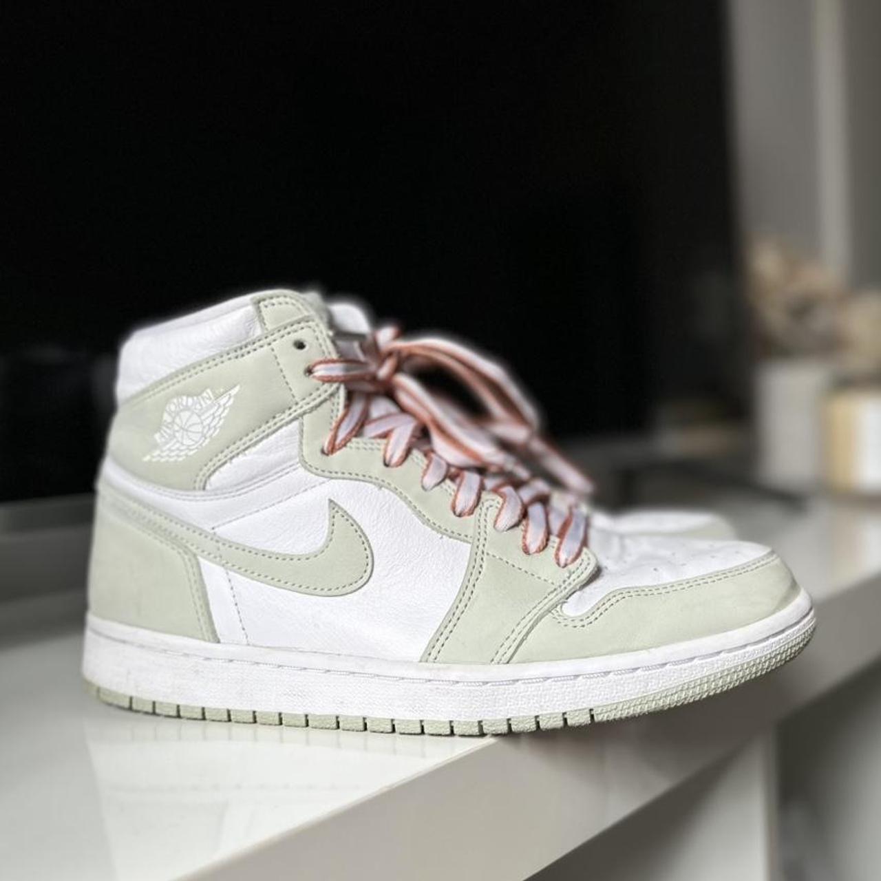 Womans air jordan 1 Retro High OG ‘seafoam’ These... - Depop