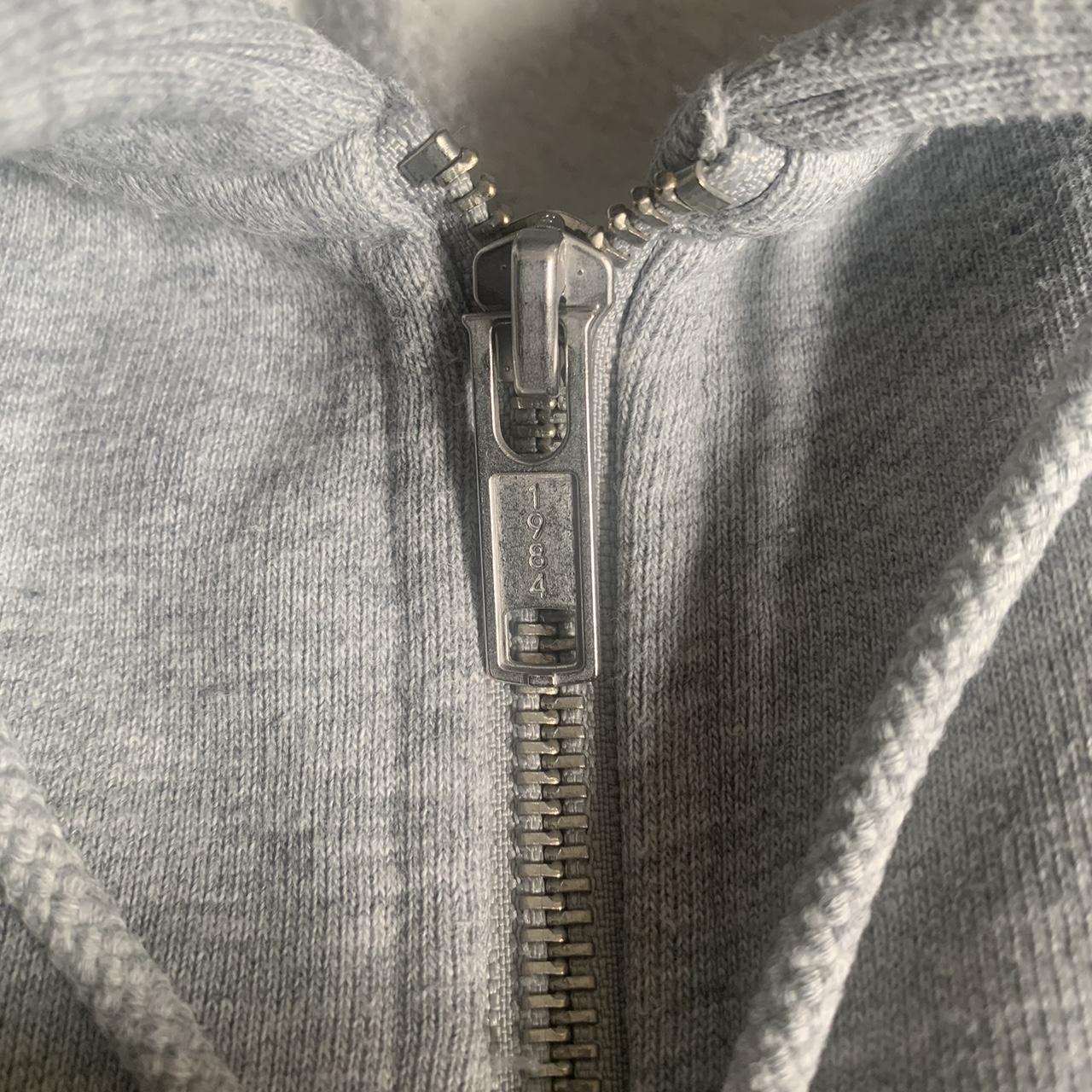 Brandy Melville grey Christy hoodie Only worn a... - Depop