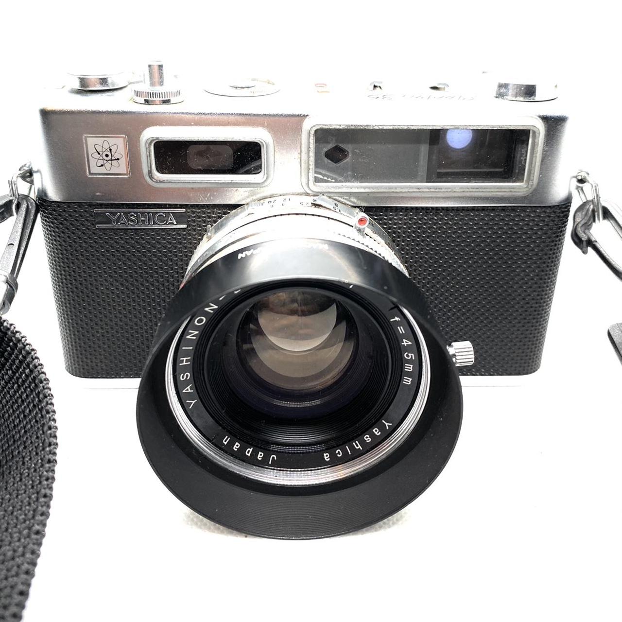 Yashica Silver and Black Cameras-and-accessories