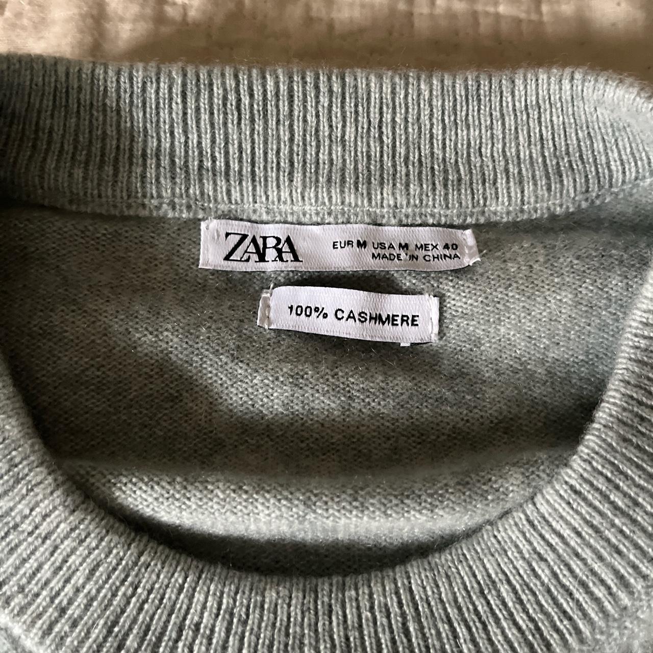 Zara 100% Cashmere sweater Brand new never worn.... - Depop