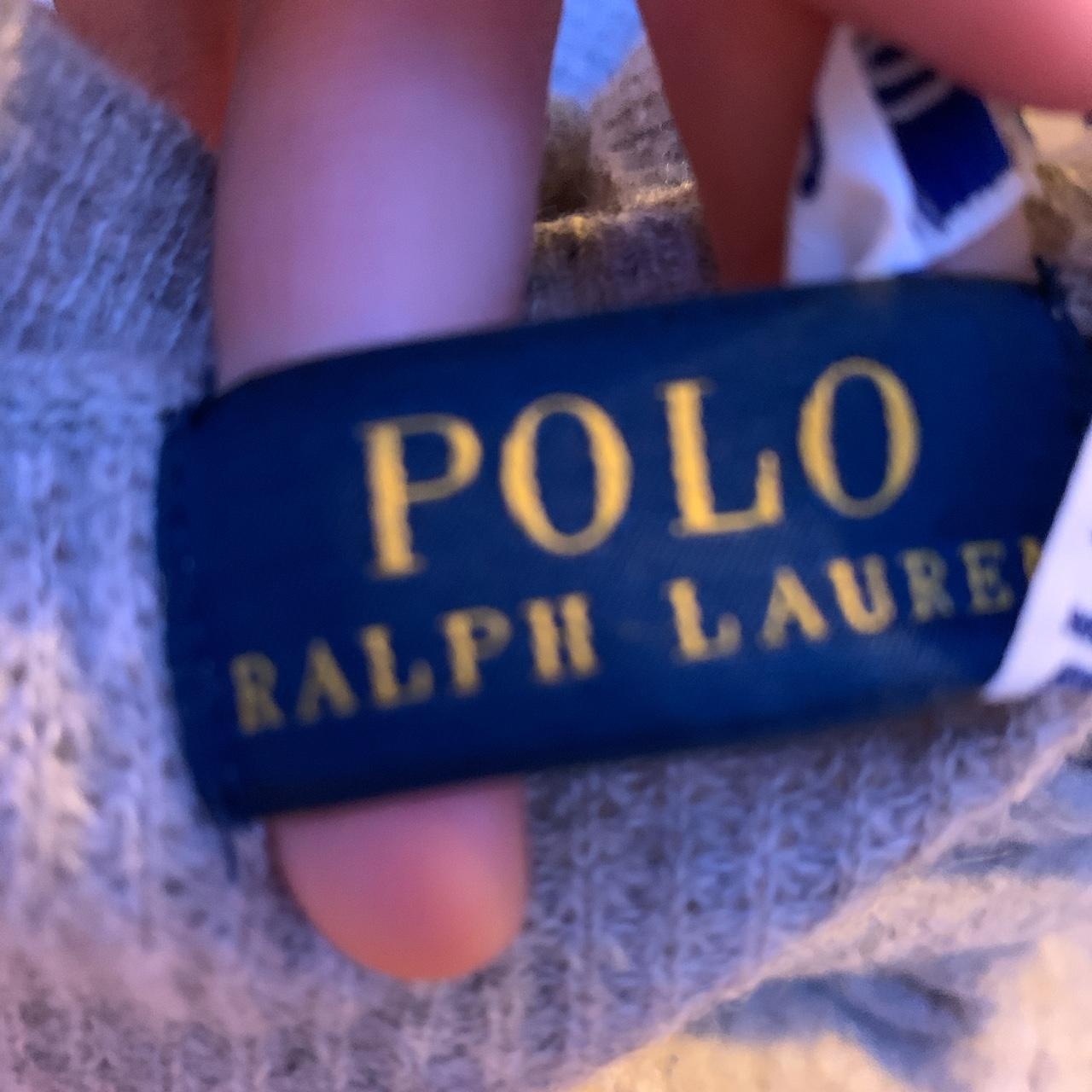 RALPH LAUREN beige jumper soooo comfy and perfect... - Depop