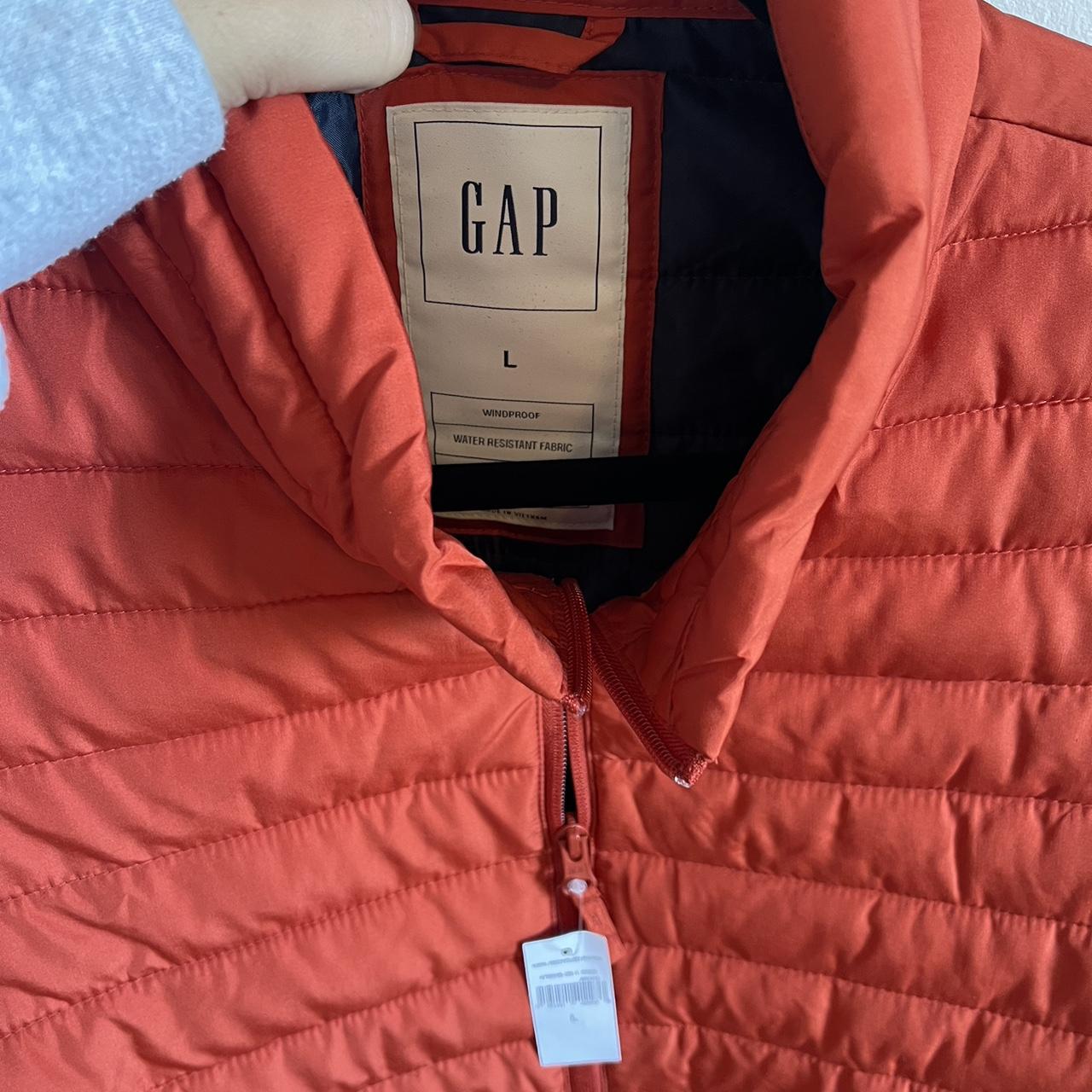 Gap Men's Orange Top Depop