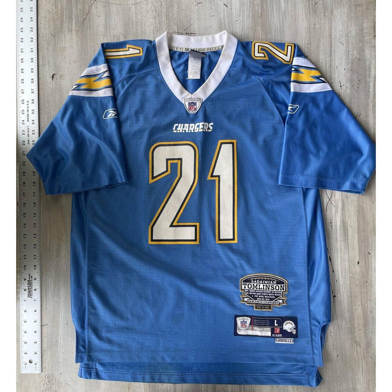 LaDainian Tomlinson Reebok NFL Jersey San Diego - Depop