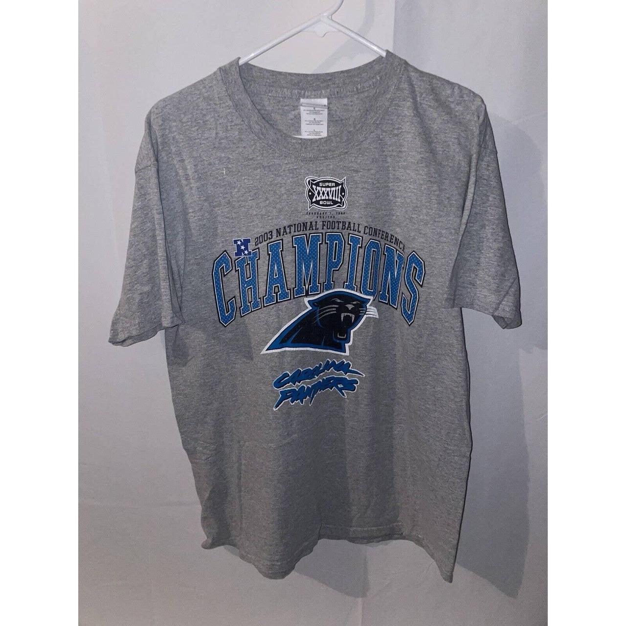 Vintage Y2K Carolina panthers Super Bowls 2003 T-shirt - Shop  goodviewvintageshop Men's T-Shirts & Tops - Pinkoi