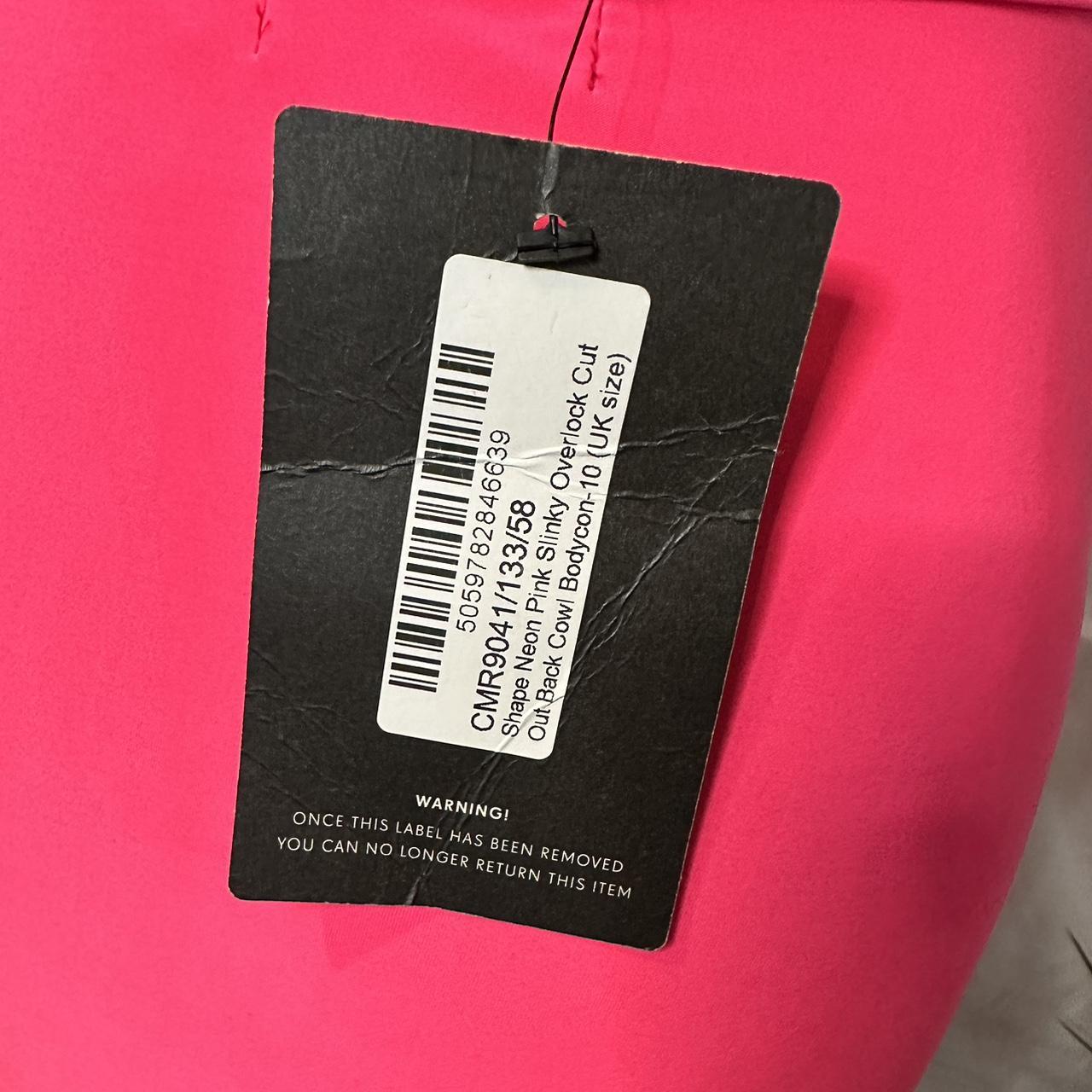Hot pink PLT dress Elastic / stretchy material... - Depop