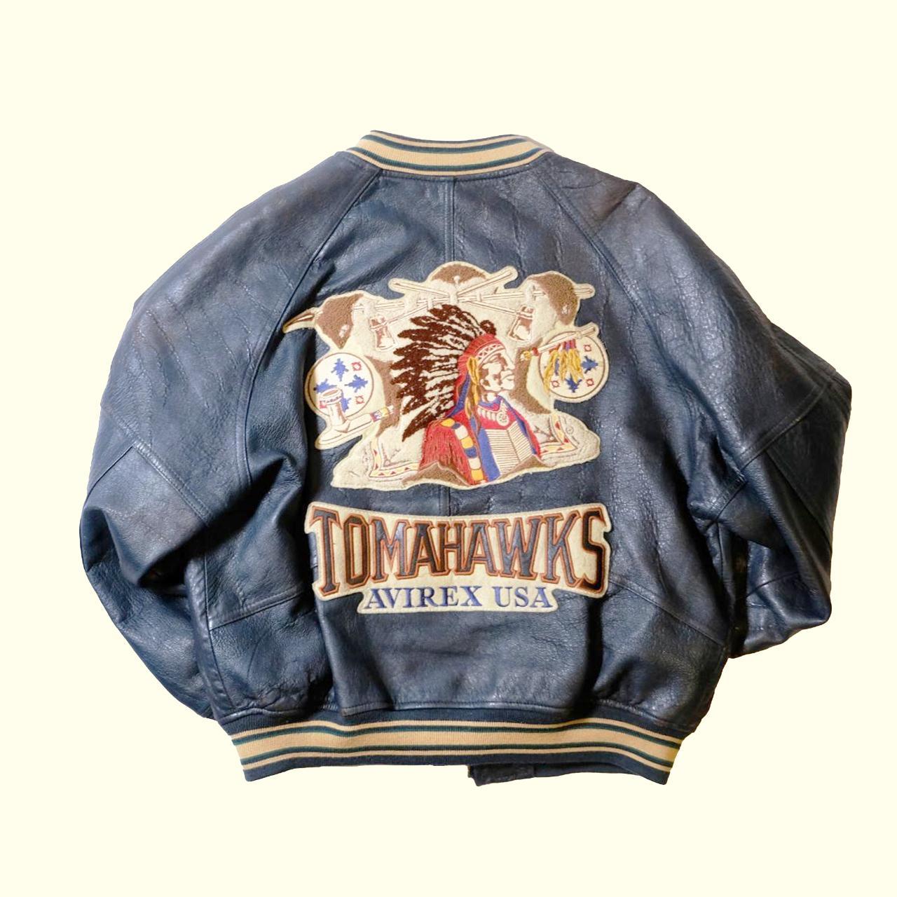 RARE* Spider Rock 74' Avirex Varsity Jacket Size: M | Depop RARE* Spider Rock 74' Avirex Varsity Jacket Size: M | Depop