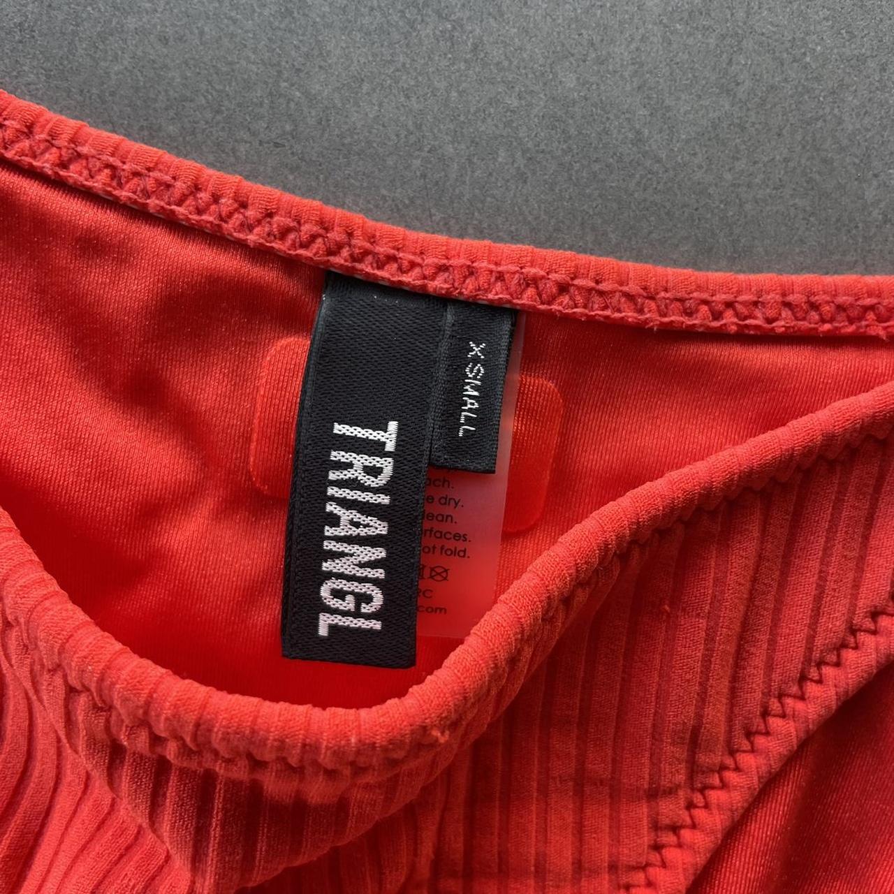 Triangl Women's Red Bikinis-and-tankini-sets | Depop