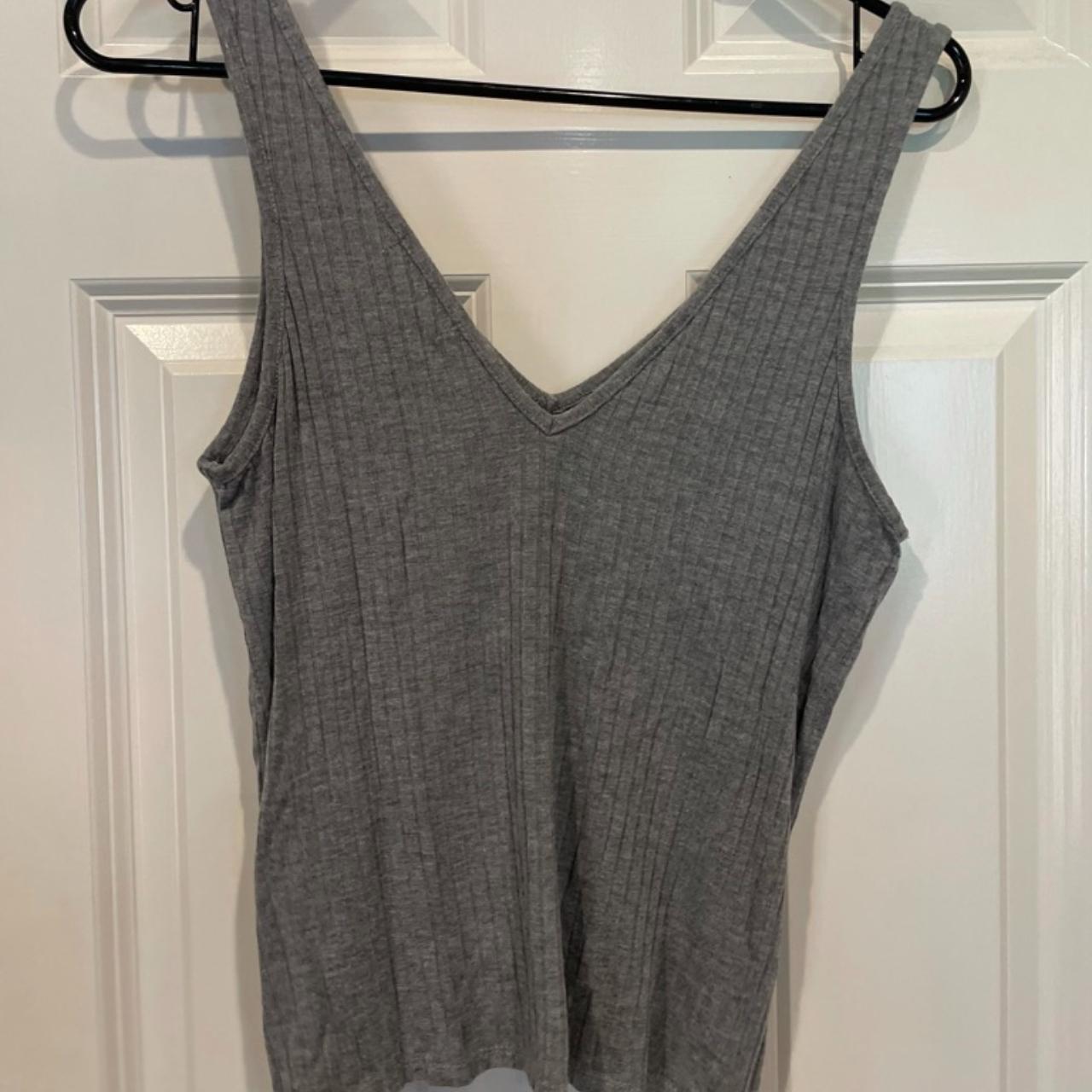 JCPenney Women's Grey Blouse | Depop