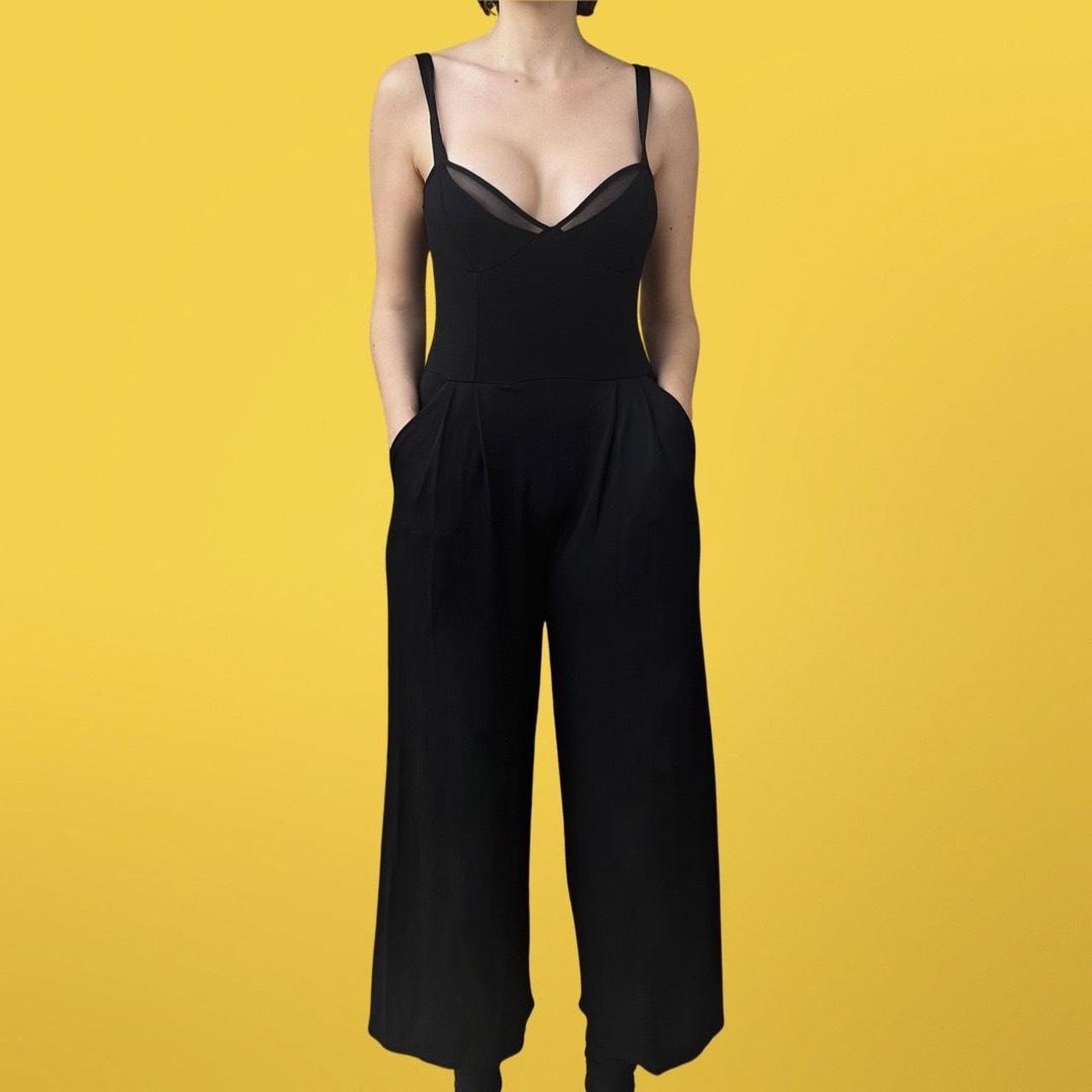 Leith black sale jumpsuit