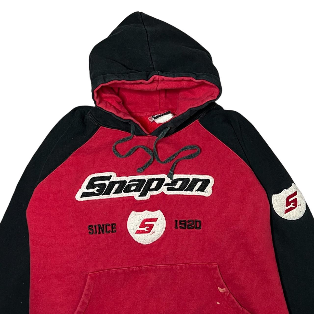 Vintage Snap On Hoodie Good Condition! Pit to... Depop