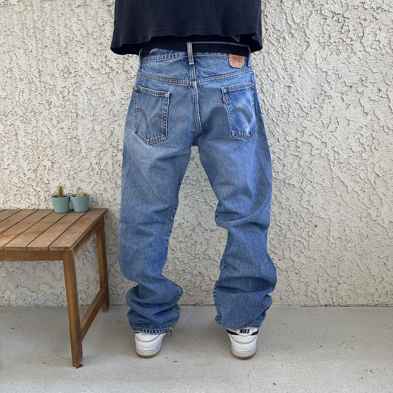 Y2K/2000s Levi’s 517 Bootcut Jeans - Good... - Depop