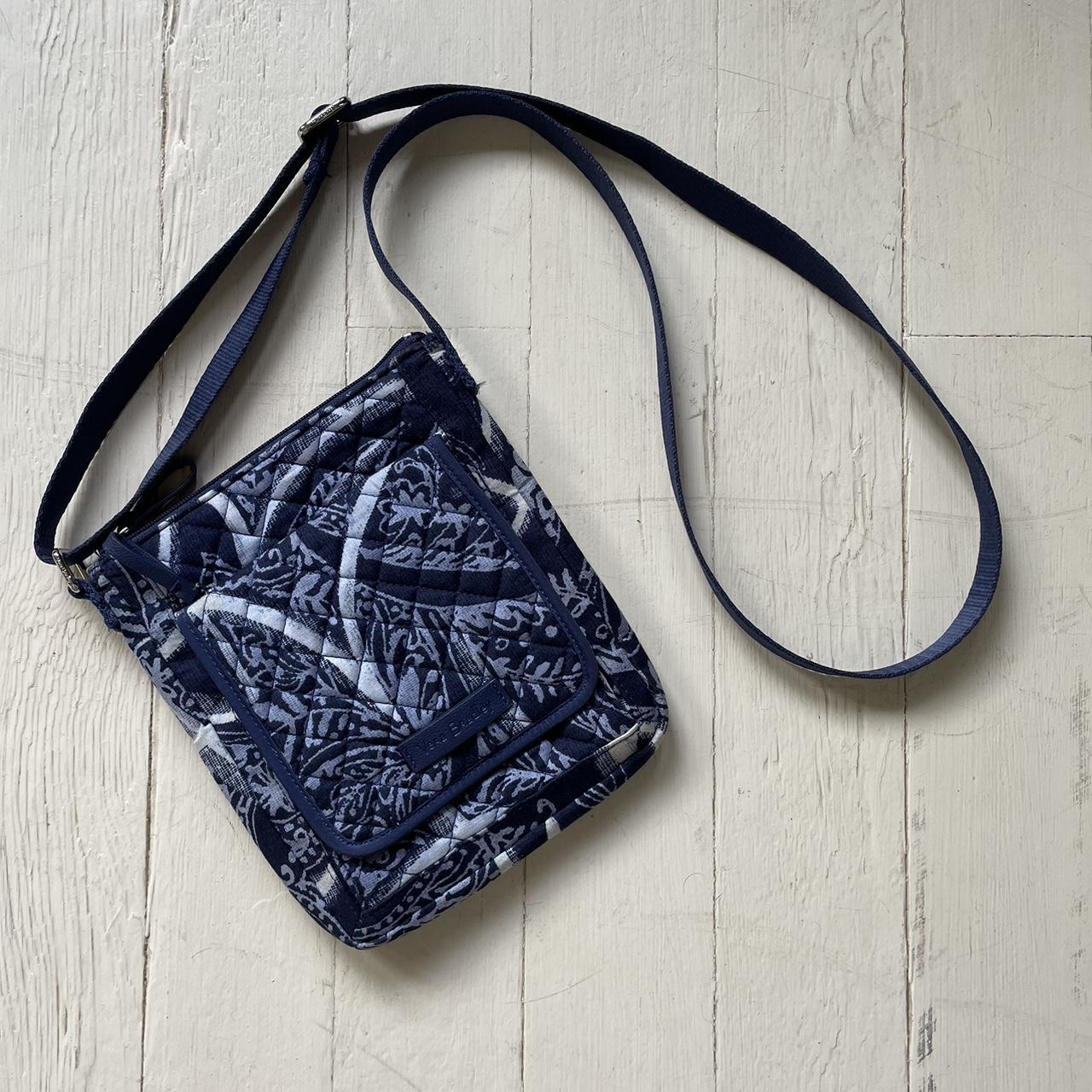 Navy blue discount vera bradley purse