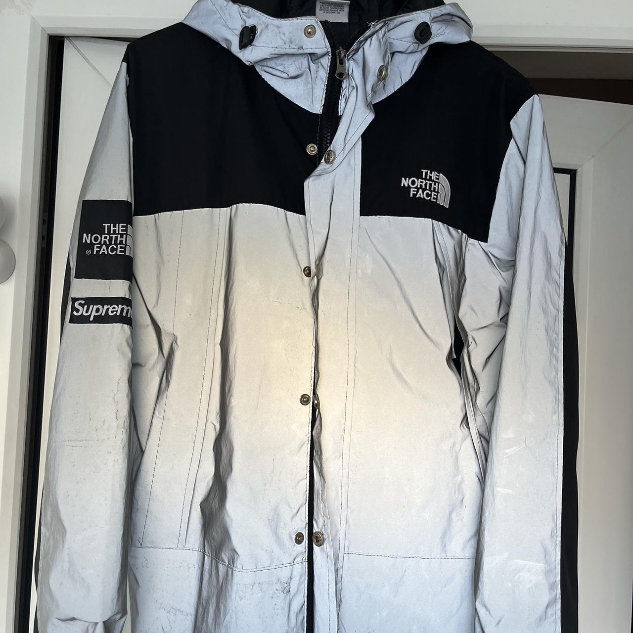 Supreme 3M Reflective Repeat Taped jacket Size M .... - Depop