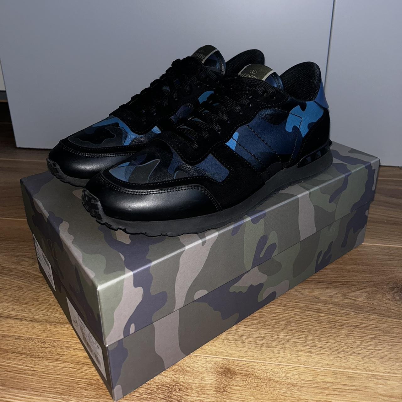 Valentino rockrunner cheap blue camo