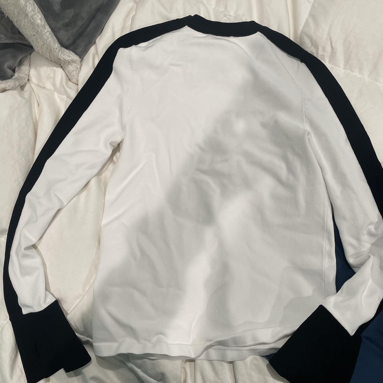 Louis Vuitton Uniform long sleeve black and white... Depop
