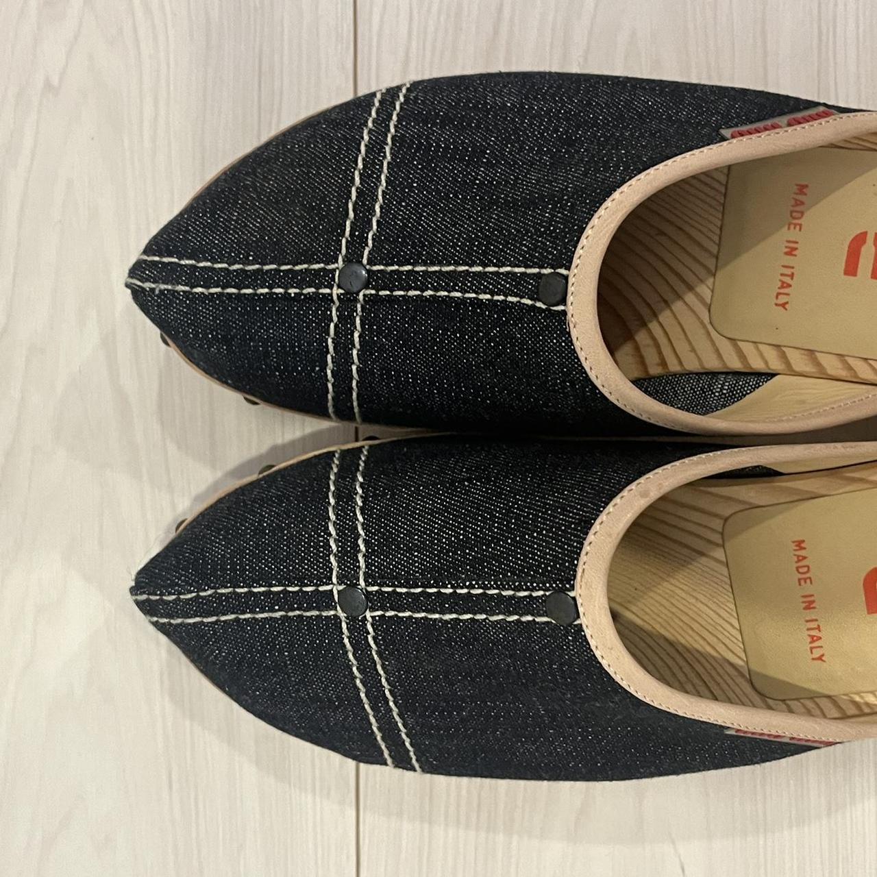 Miu Miu Women's Clogs - Navy/Blue - US 6 – miu mi… - image 2