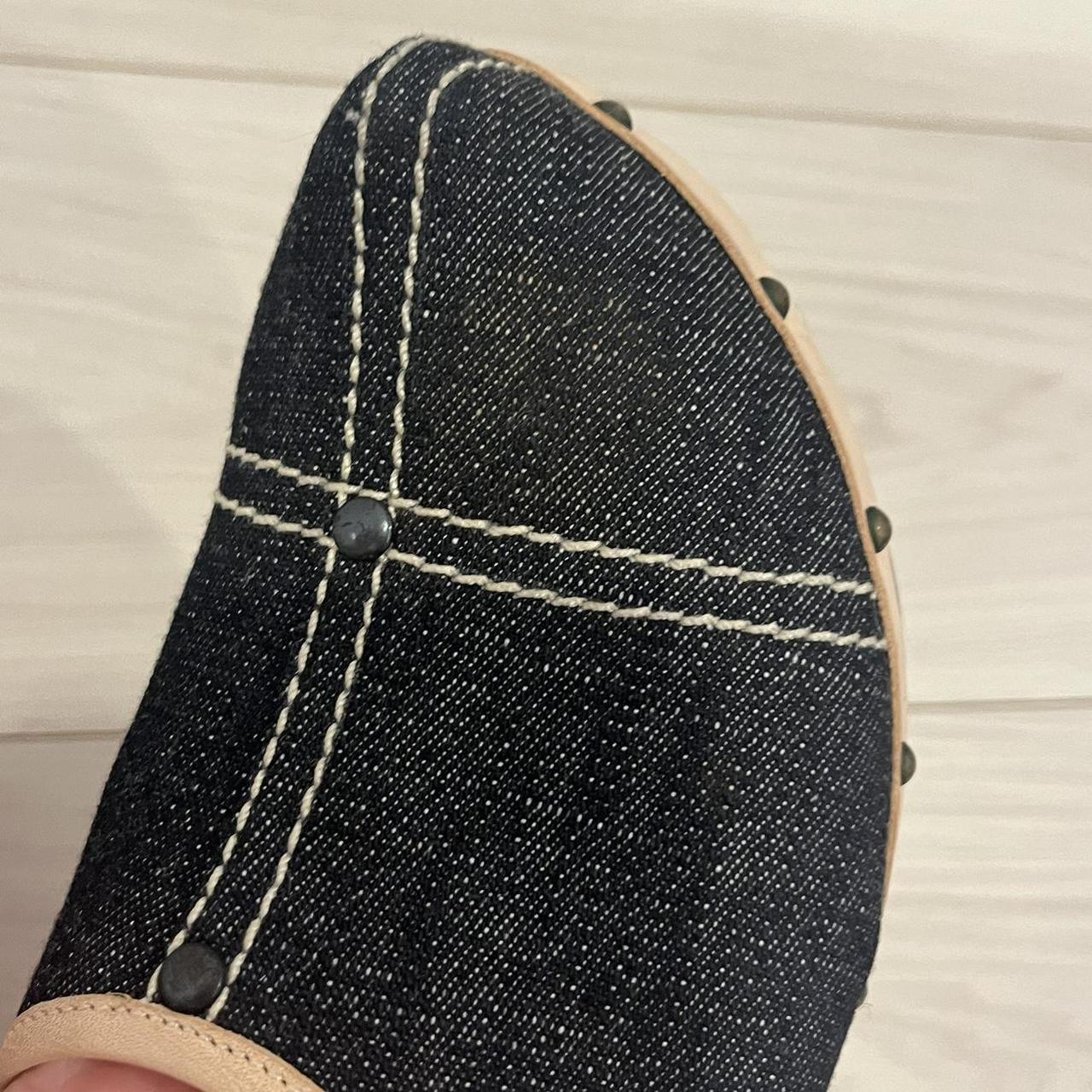 Miu Miu Women's Clogs - Navy/Blue - US 6 – miu mi… - image 4