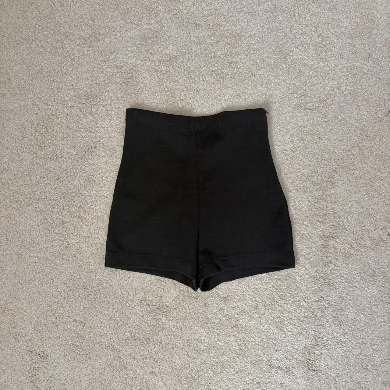 Miu Miu Women's Shorts - Black - XS – Miu Miu ico… - image 1