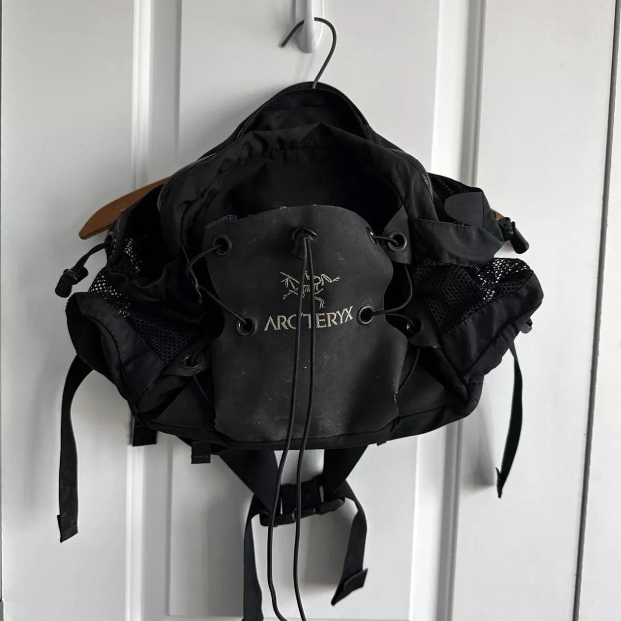 vintage arcteryx q10 lumbar pack rare black | Depop
