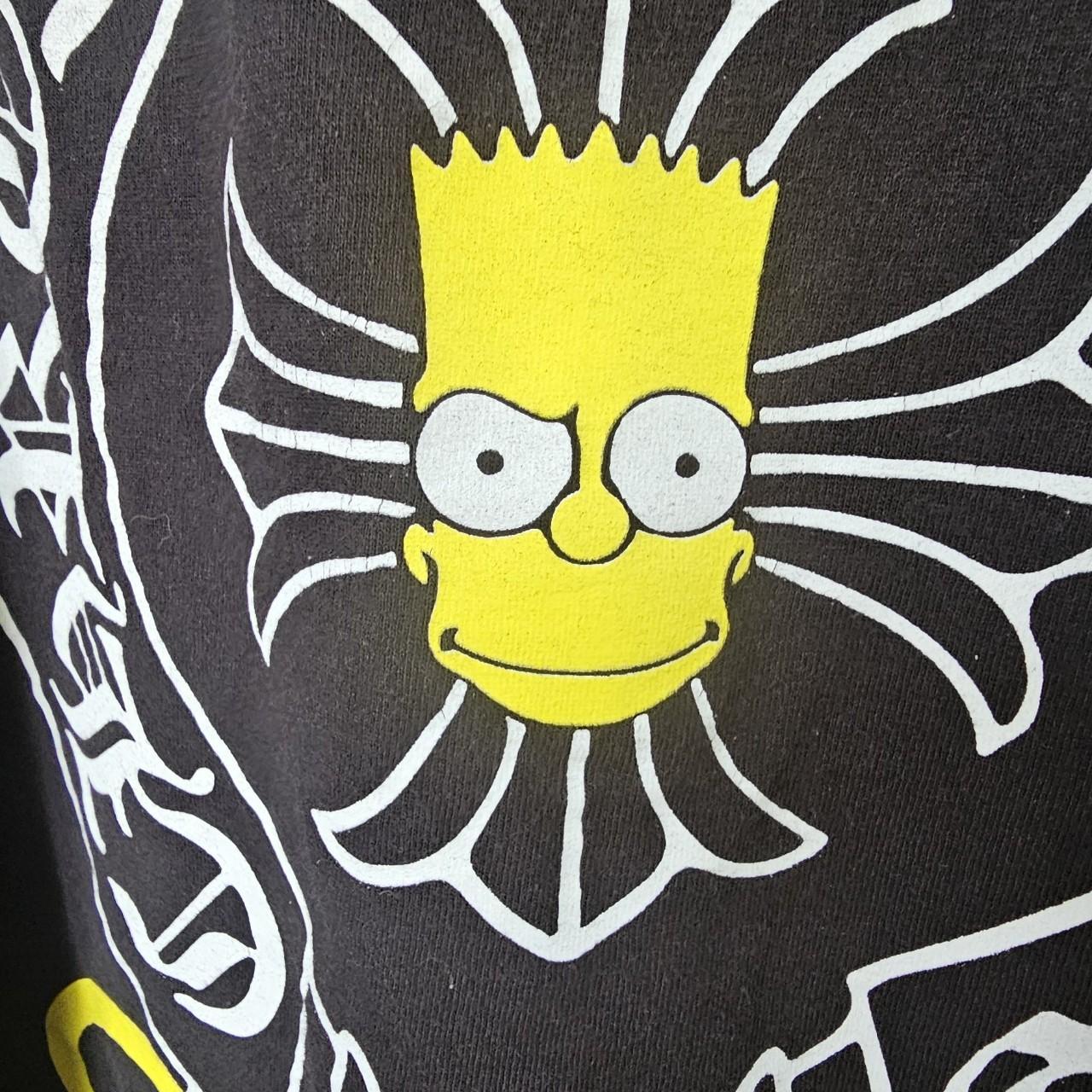 Chrome Hearts x Simpsons PCG XL Chrome Barts | Depop