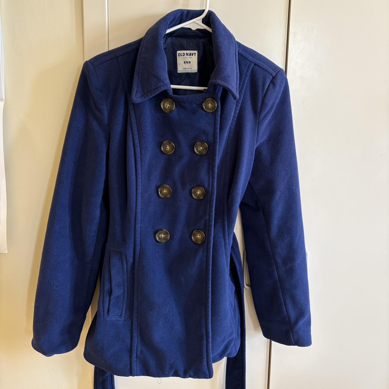 Old Navy Women's Peacoat - Blue/Navy - M – Old Na… - image 1