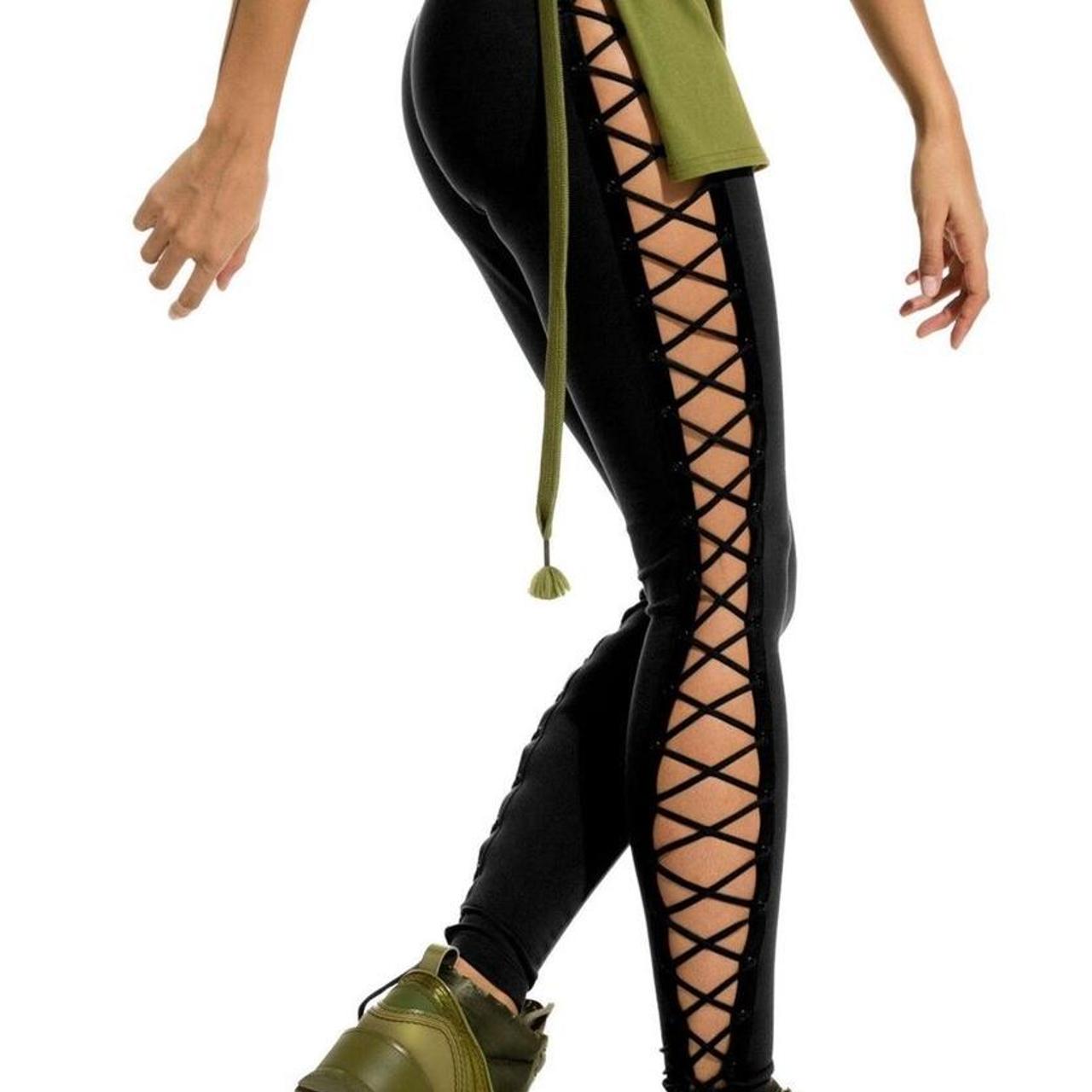 Fenty Lace up Legging Authentic Rihanna Puma Fenty - Depop