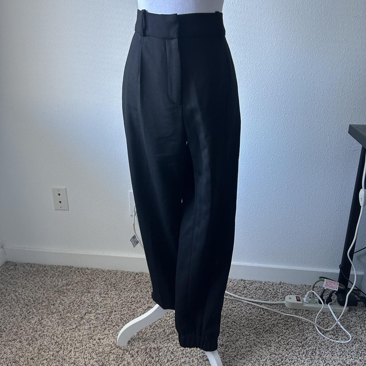 H&M Women Black High-Waisted Joggers