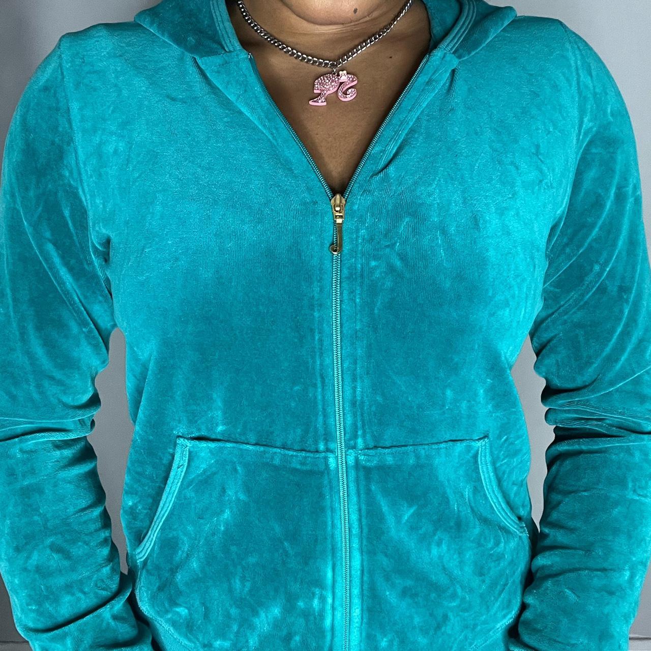 JUICY COUTURE BLUE TRACK JACKET Stunning early... Depop