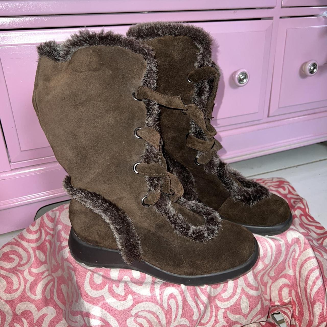 Aerosoles Women's Brown Boots | Depop