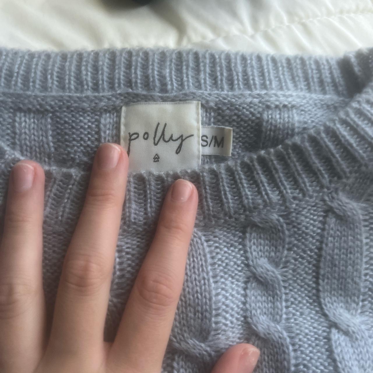 Princess Polly Blue Cable Knit Larrie Sweater🌟 This... Depop