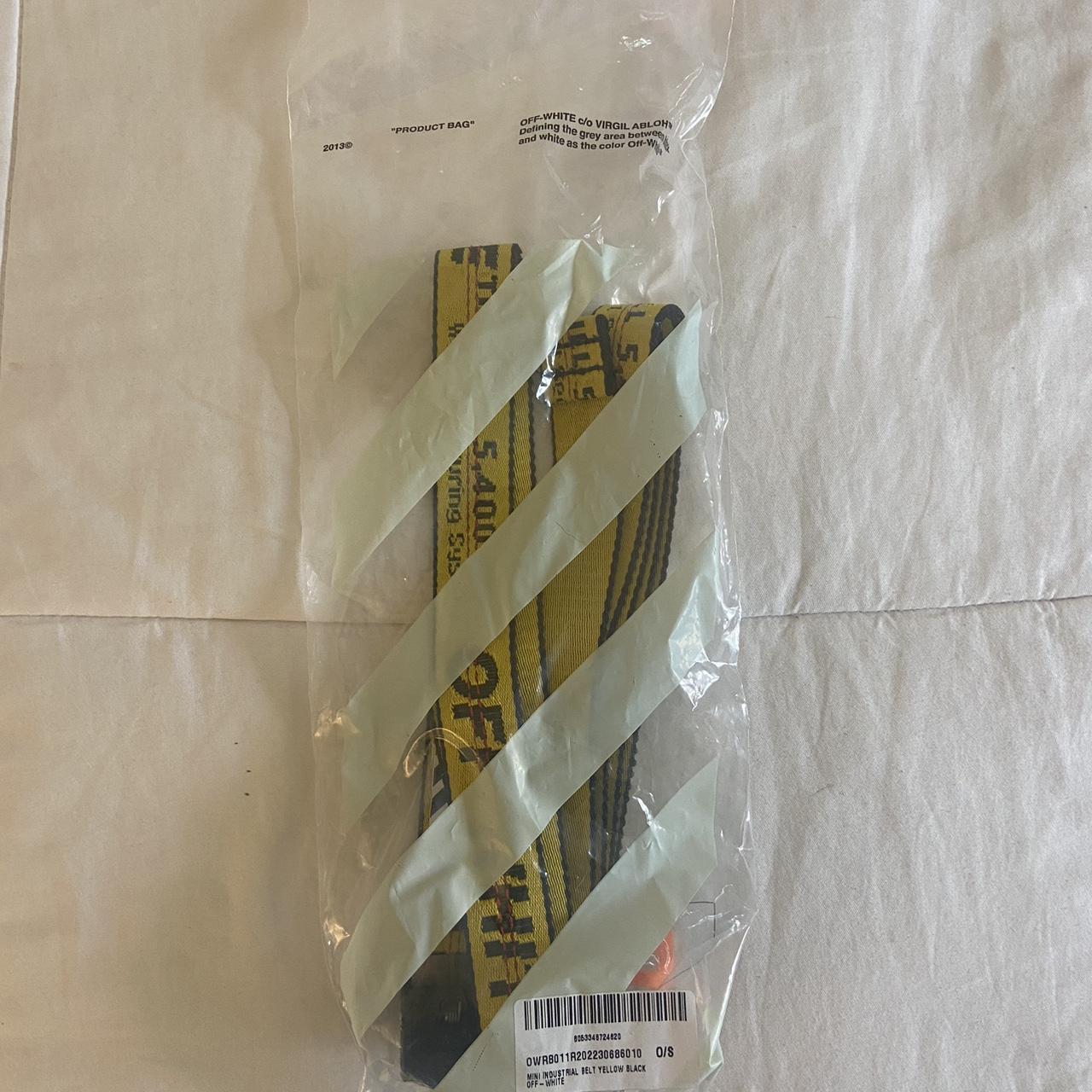 Off-White c/o Virgil Abloh Industrial Belt in Yellow