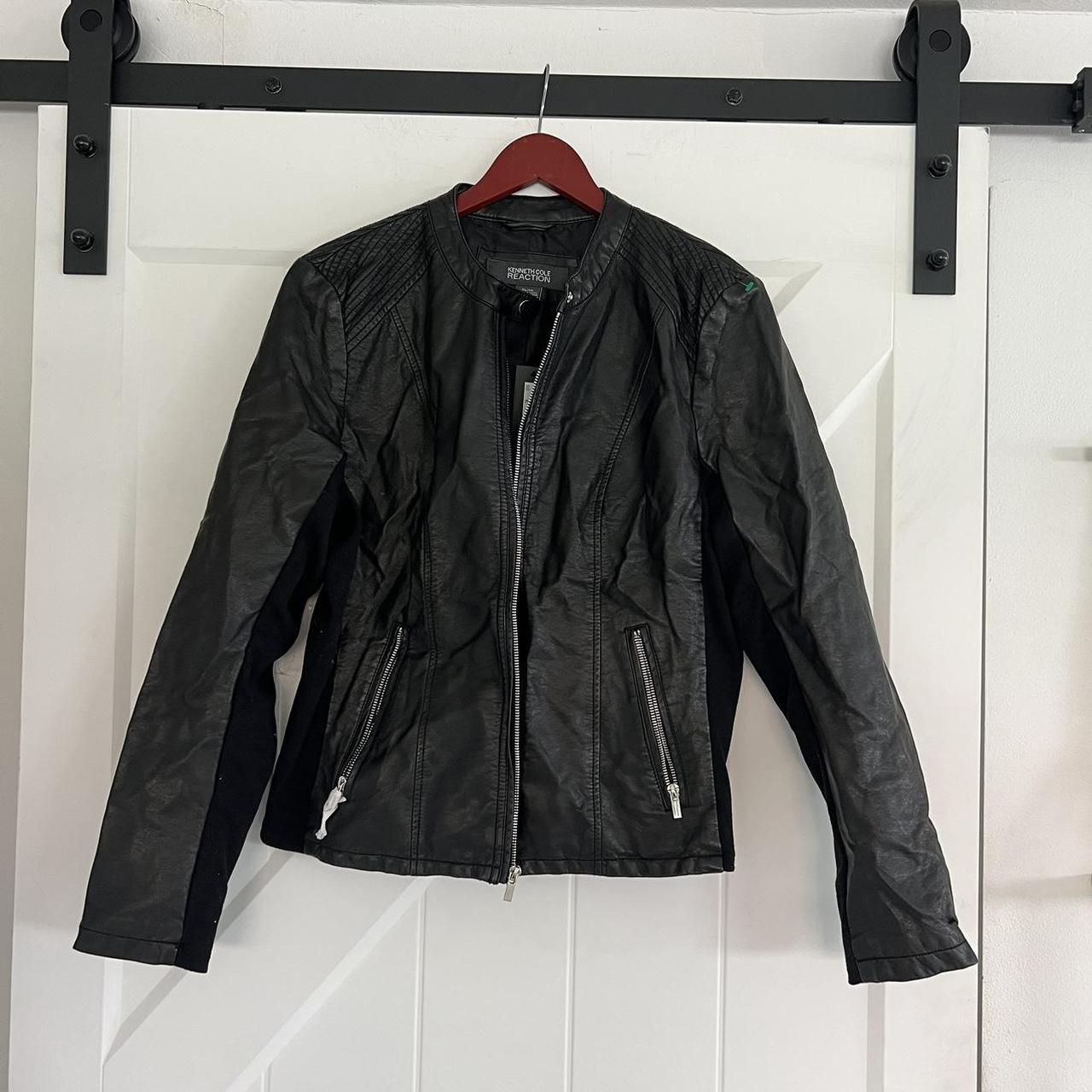 Kenneth Cole Women's Black Jacket | Depop