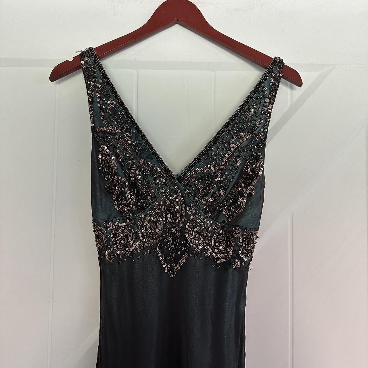 Vintage Adrianna Papell evening fairygoth gown Size:... - Depop