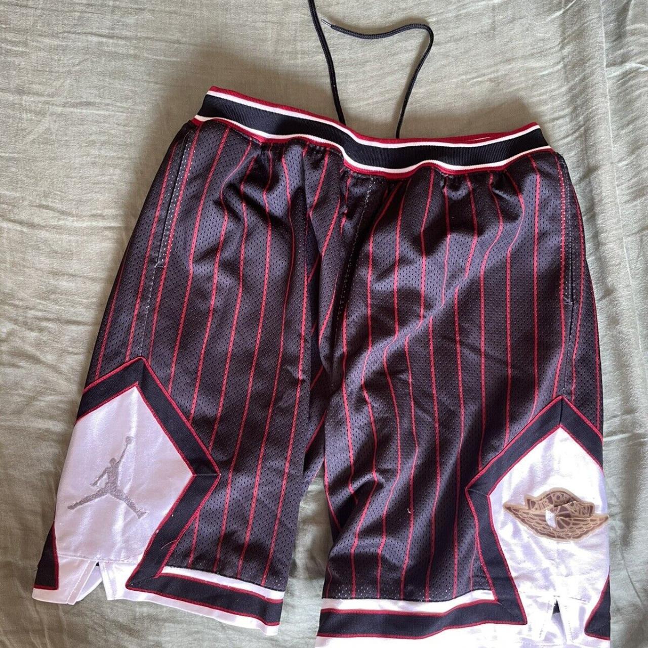 Pinstripe jordan best sale shorts