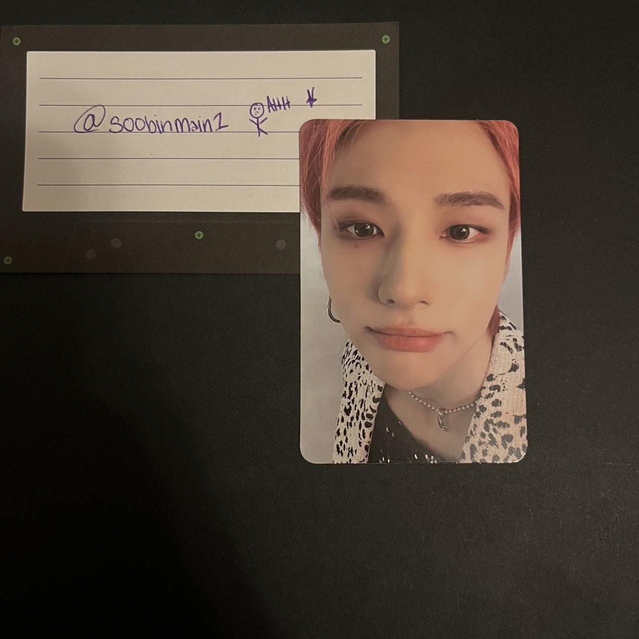 hyunjin 5 star photocard MESSAGE BEFORE... - Depop