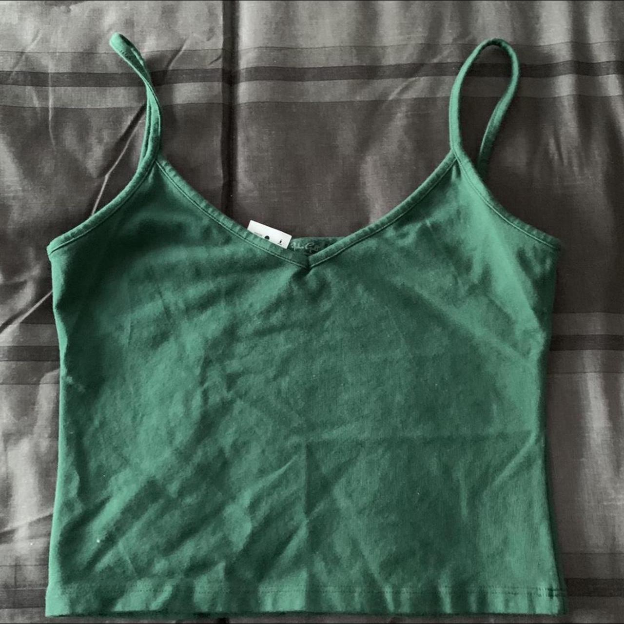 forest green brandy melville tank worn a few times... Depop