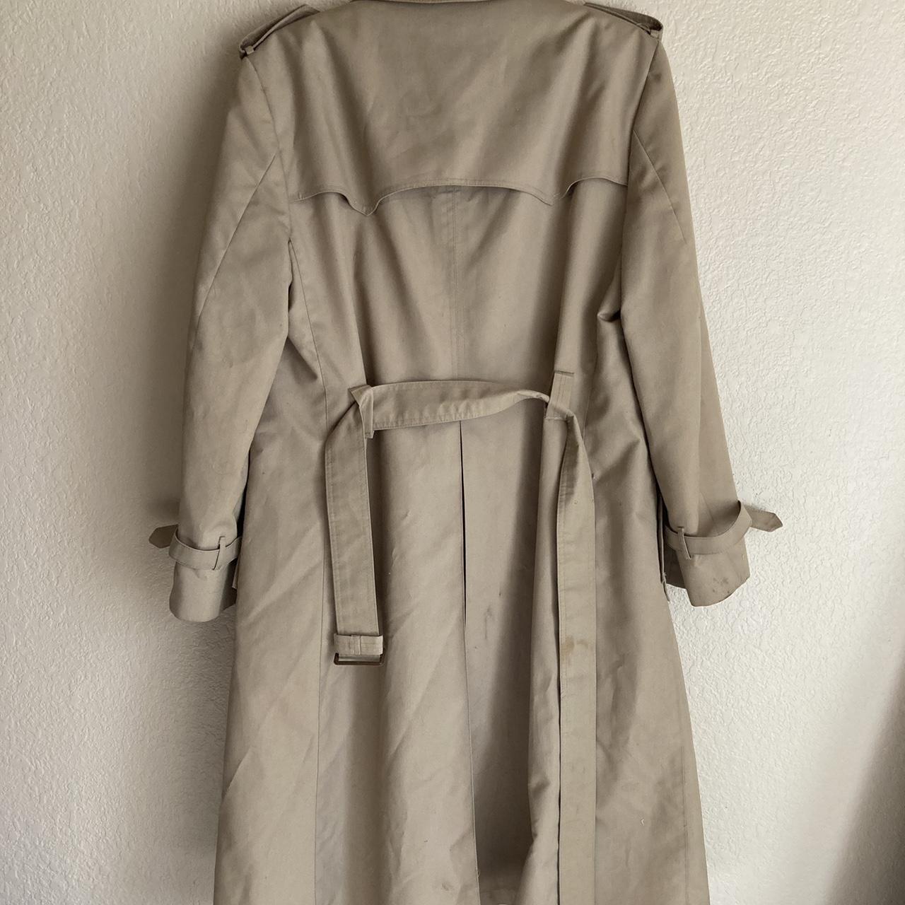 Christian Dior Men's Khaki and Tan Coat | Depop