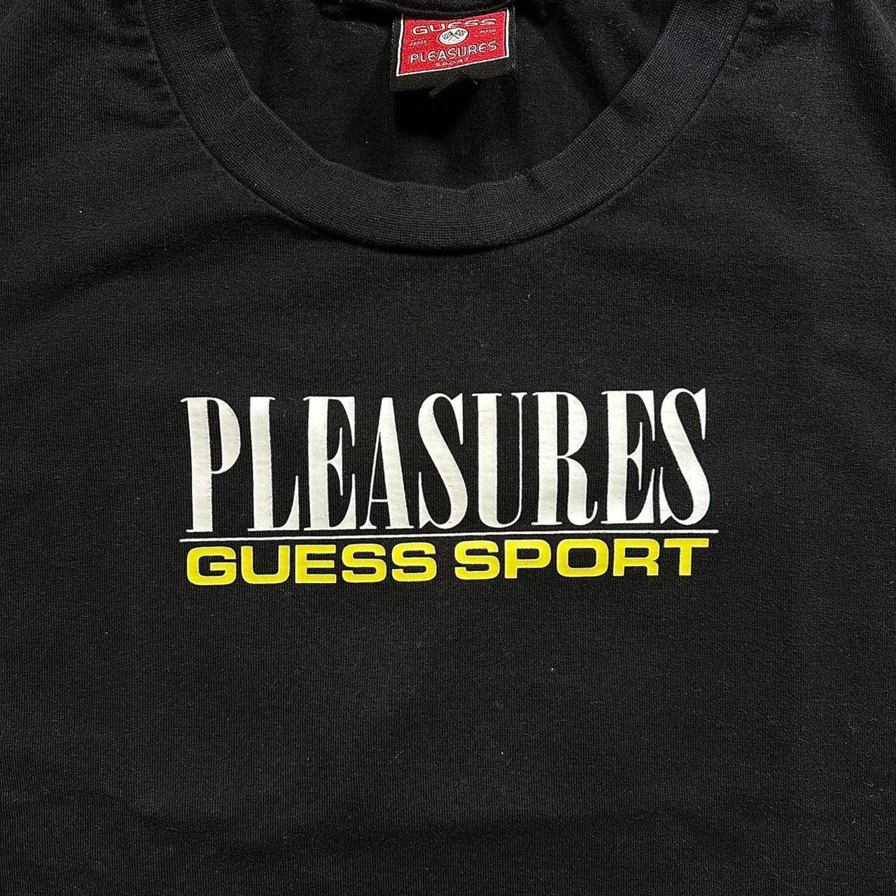 Guess Sport Guess Pleasures GUESS SPORT X PLEASURES LOGO TEE SHIRT
