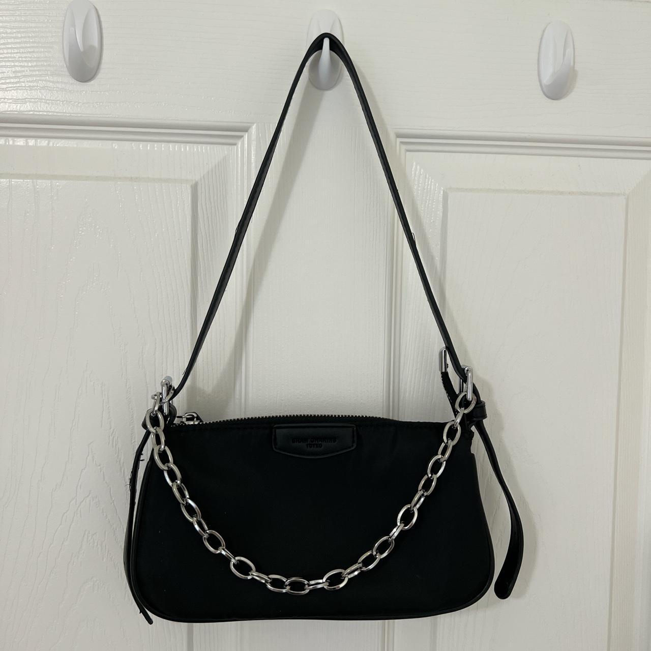 Chain Black Handbag Shein Shein Black Shoulder Bag/purse With