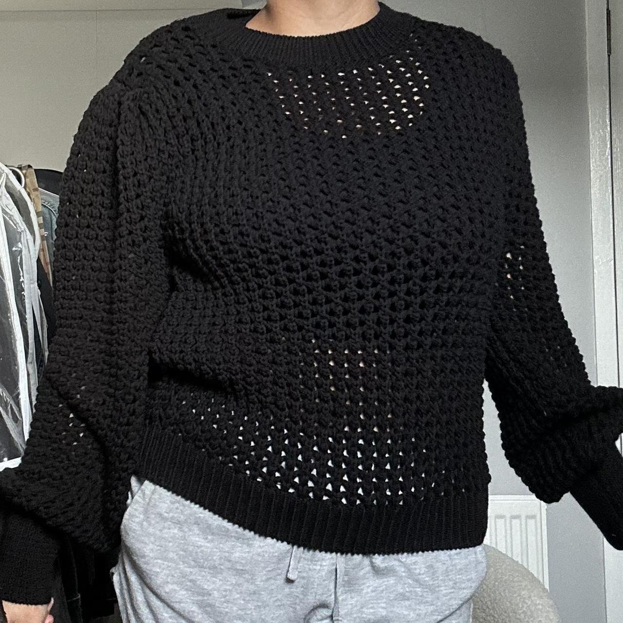 Zara Black Jumper Zara Shirt Jumper Zara Black Jumper With Buttons