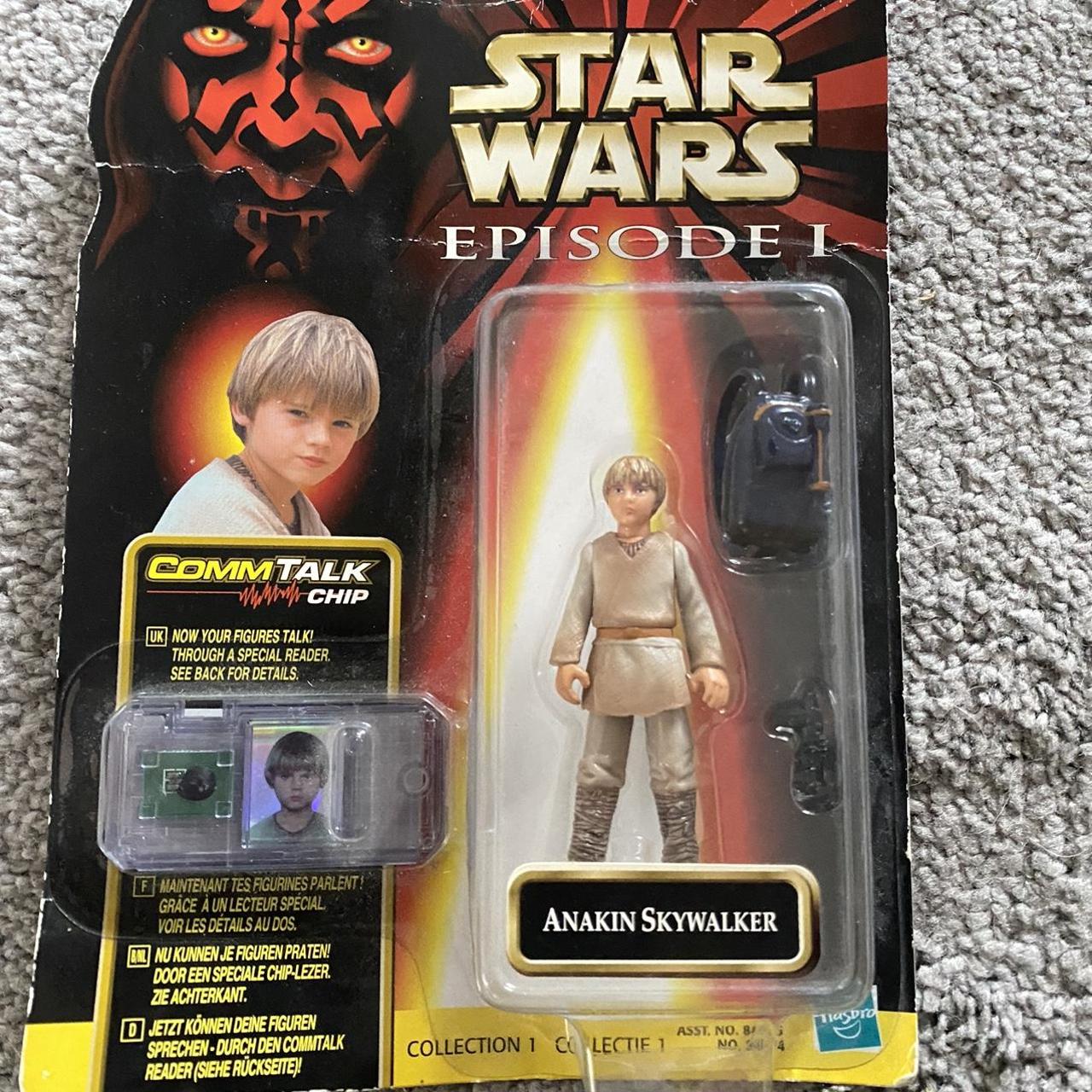 Star Wars Episode 1 Anakin Skywalker CommTalk Figure... - Depop