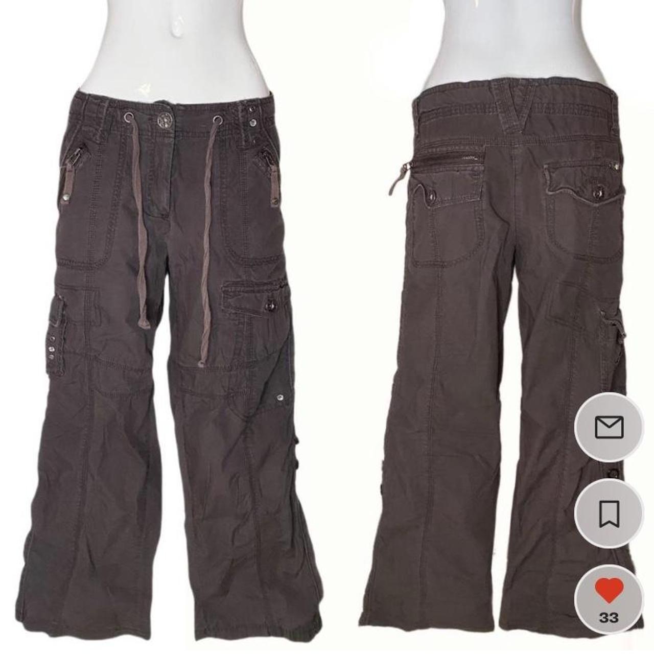ON HOLD!! Dalia Low Rise Baggy Cargo Pants Early... Depop