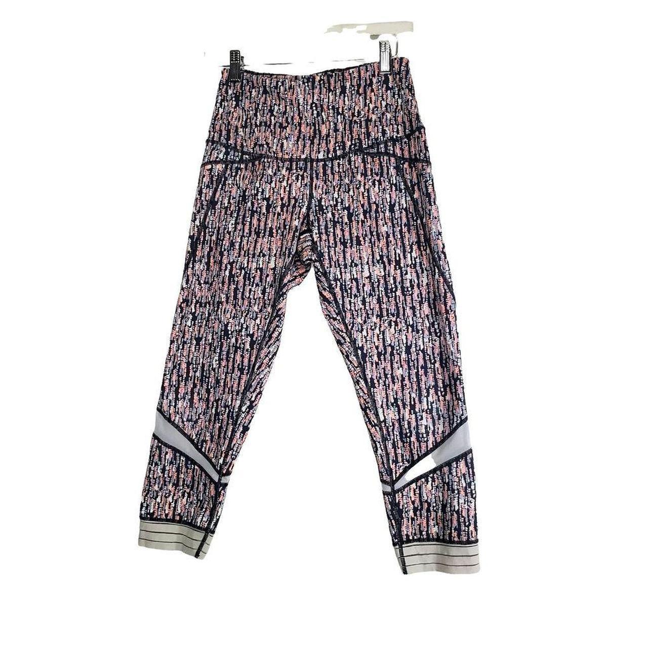 Zella Women's Leggings - Orange/Purple - S – ZELLA Womens Leggings sz S capri mesh …