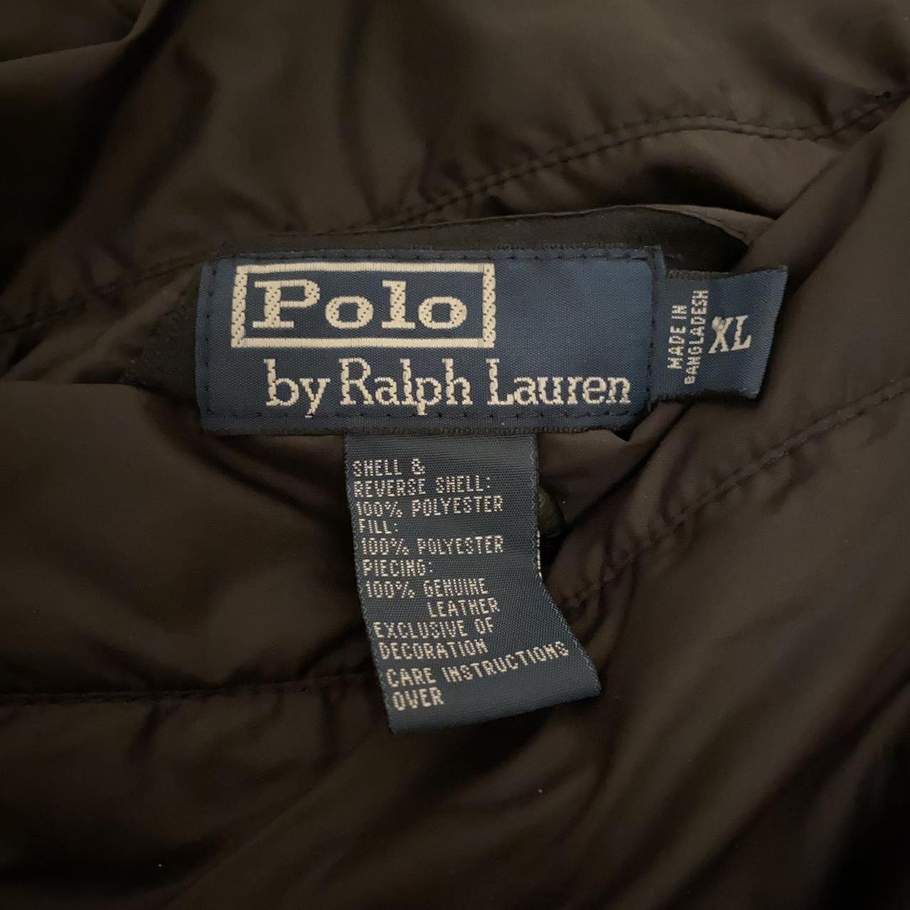 Polo Ralph Lauren Men's Red and Black Jacket | Depop
