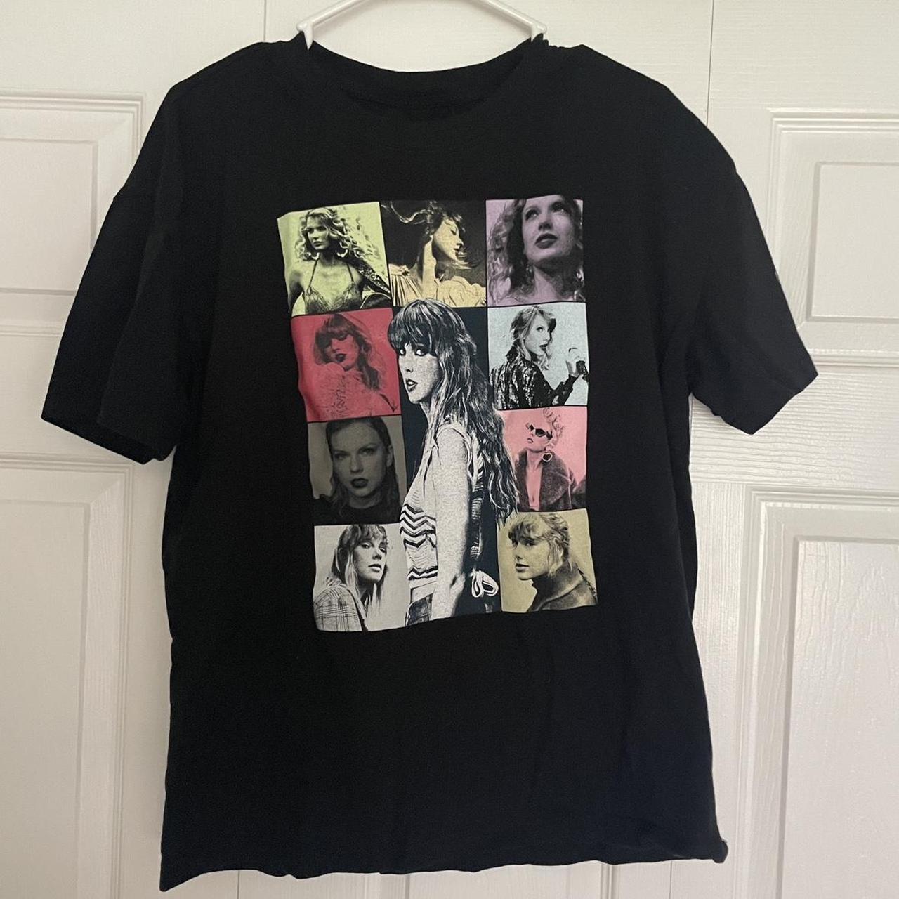 Official Taylor Swift eras tour shirt Black, short... - Depop