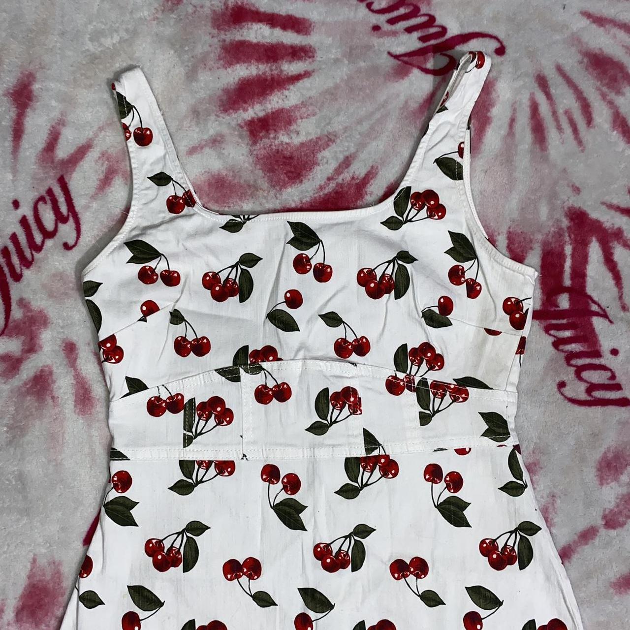 🖤 Cherry Mini Dress 🖤 ⭐️ size m ⭐️ really detailed,... - Depop