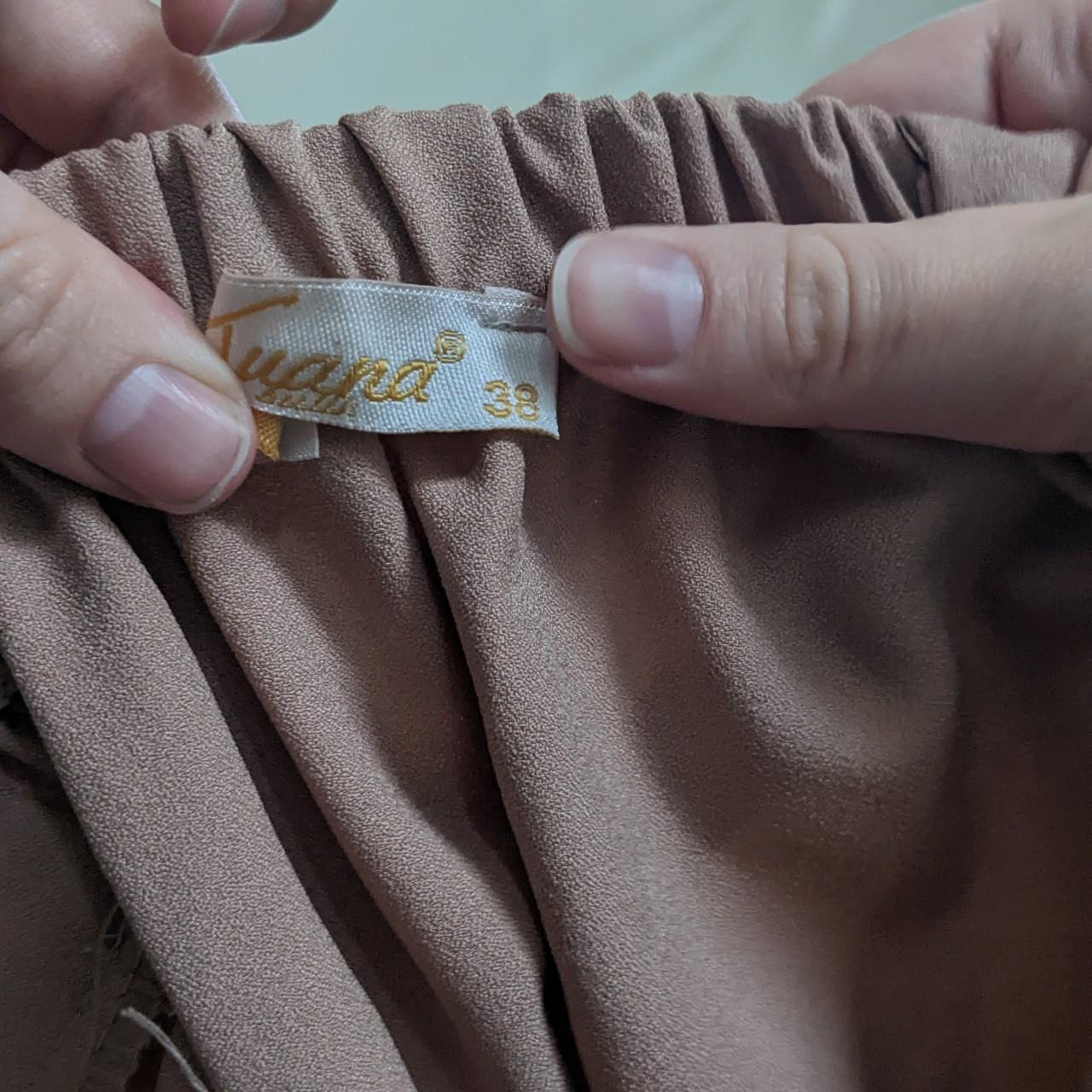 Super cute beige maxidress with button details on... - Depop
