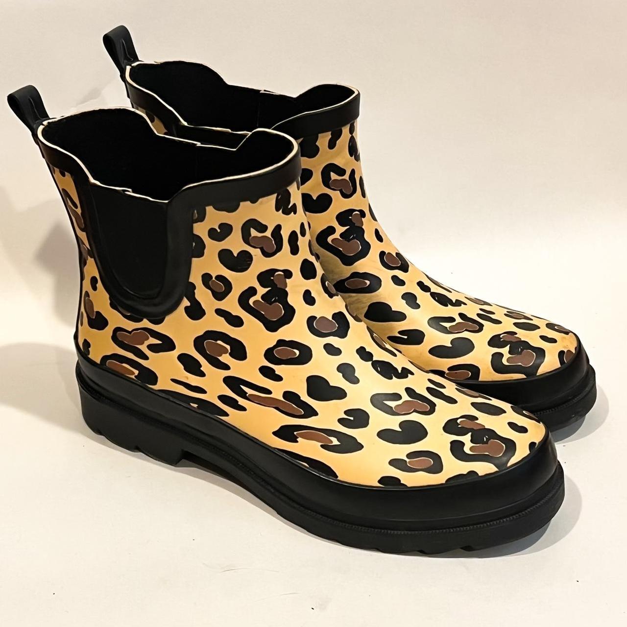 Capelli rain boots outlet leopard